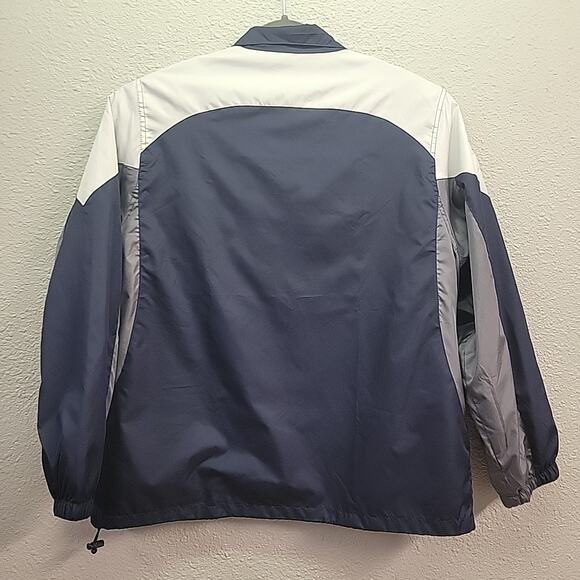 Denver Broncos Dunbrooke Jacket Mens Sz Large SI NFL Full Zip Windbreaker Navy - Picture 9 of 9